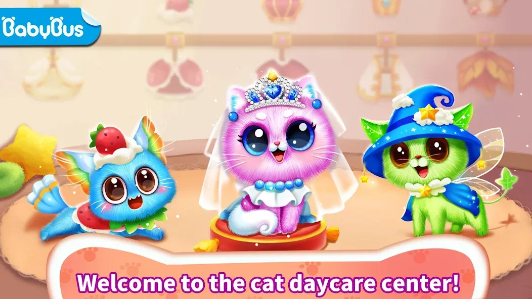 Little Panda: Baby Cat Daycare  [МОД Menu] Screenshot 1