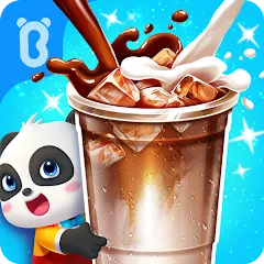 Взломанная Baby Panda’s Summer: Café  [МОД Unlocked] - последняя версия apk на Андроид