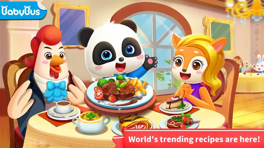 Little Panda's World Recipes  [МОД Unlimited Money] Screenshot 1