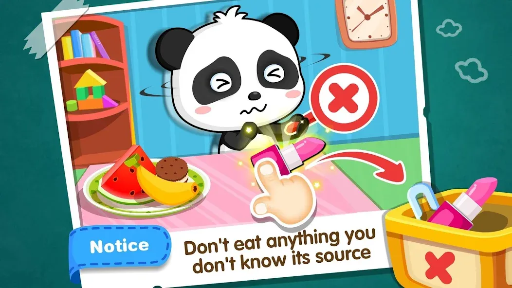 Baby Panda Home Safety  [МОД Много денег] Screenshot 2