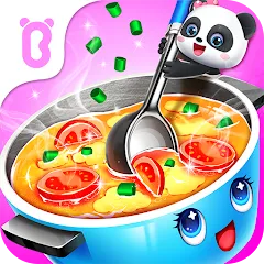 Скачать взломанную Baby Panda's Kitchen Party  [МОД Unlimited Money] - полная версия apk на Андроид