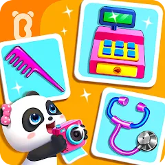 Скачать взломанную Baby Panda's Dream Job  [МОД Menu] - стабильная версия apk на Андроид