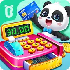 Взлом Baby Panda's Supermarket  [МОД Unlimited Money] - стабильная версия apk на Андроид