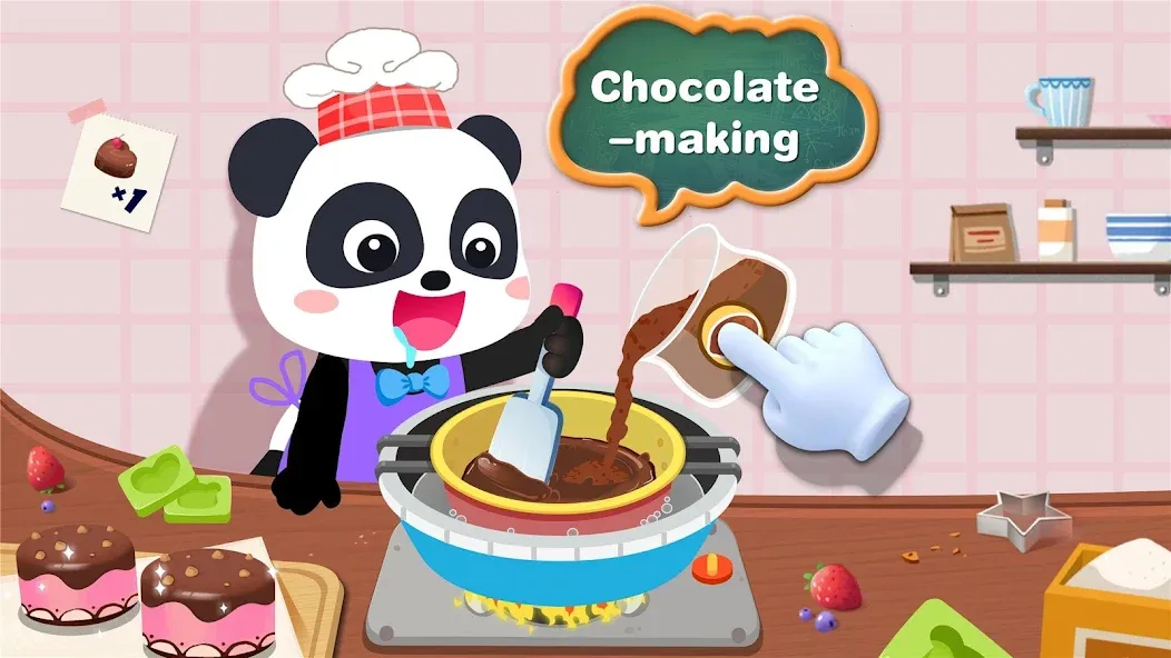 Little Panda's Snack Factory  [МОД Бесконечные деньги] Screenshot 2