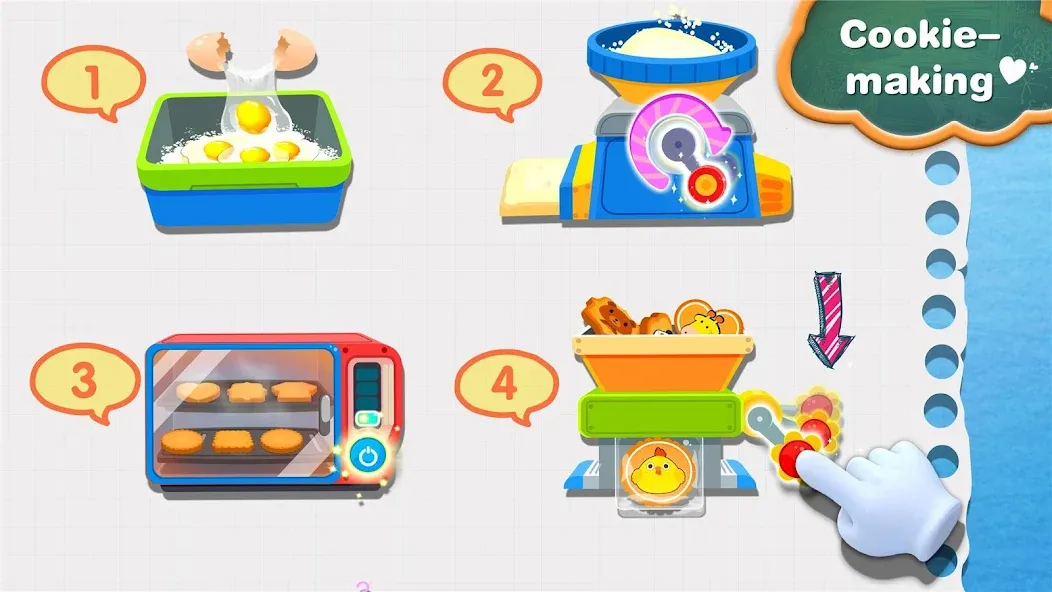 Little Panda's Snack Factory  [МОД Бесконечные деньги] Screenshot 4