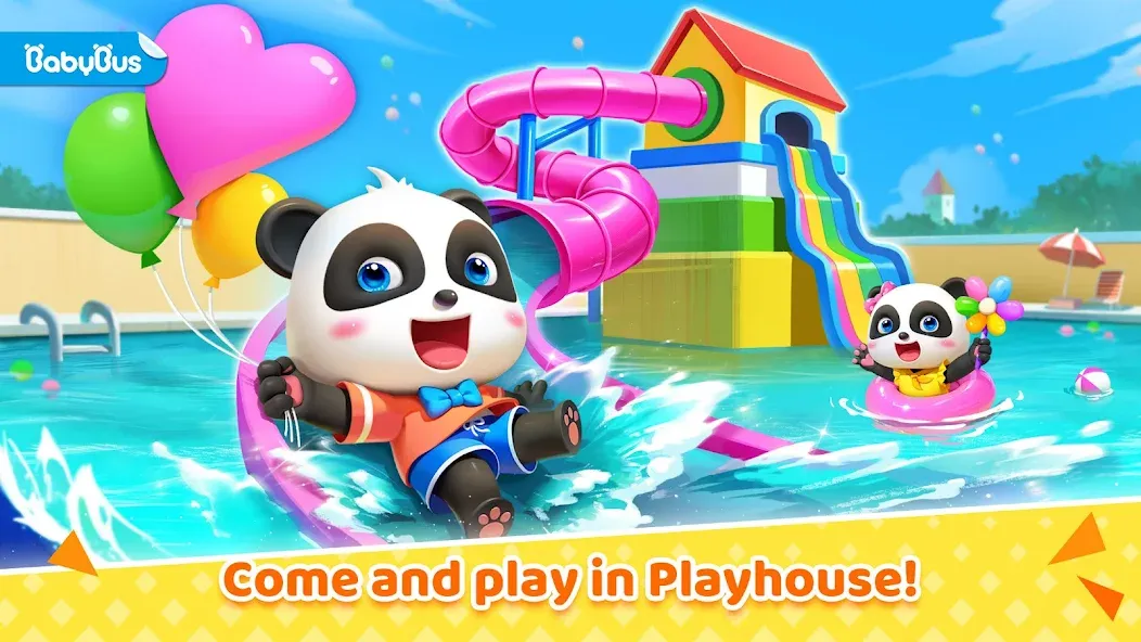 Baby Panda's House Games  [МОД Unlocked] Screenshot 1