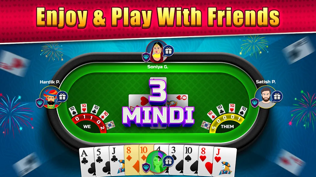 Mindi Online Card Game (Минди Онлайн Карточная Игра)  [МОД Unlocked] Screenshot 2