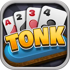 Скачать взломанную Tonk Multiplayer Card Game (Тонк многопользовательская карточная игра)  [МОД Много денег] - последняя версия apk на Андроид