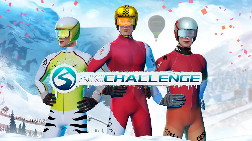 Ski Challenge (Ски Челлендж)  [МОД Меню] Screenshot 1