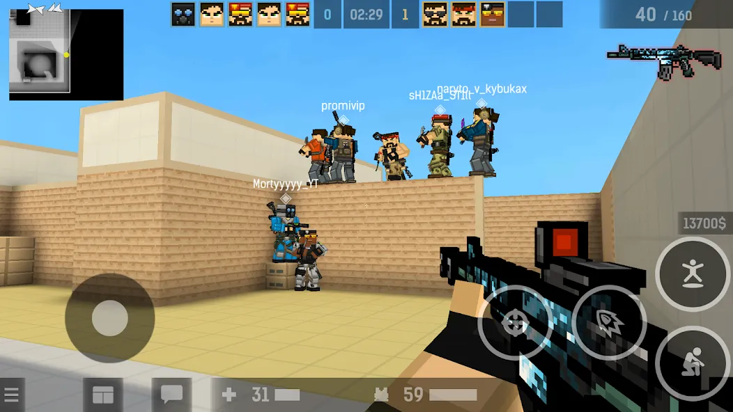 BLOCKPOST Mobile: PvP FPS (БЛОКПОСТ Мобайл)  [МОД Много денег] Screenshot 2