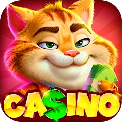 Взломанная Fat Cat Casino - Slots Game (Фэт Кэт Казино)  [МОД Menu] - полная версия apk на Андроид