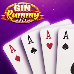 Взлом Gin Rummy Elite: Online Game (Джин Рамми)  [МОД Unlimited Money] - последняя версия apk на Андроид