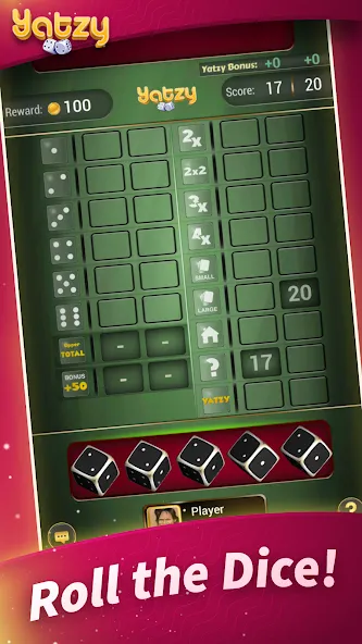 Yatzy - Offline Dice Games (Ятзи)  [МОД Unlocked] Screenshot 2