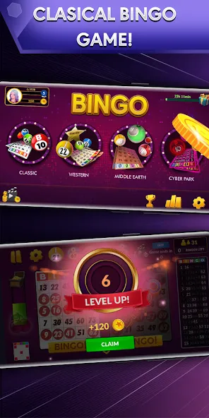 Bingo - Offline Bingo Game  [МОД Все открыто] Screenshot 2