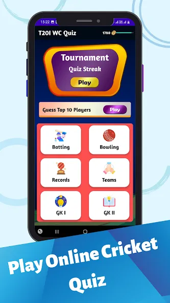 Cricket Quiz Game (Крикет Викторина Т20)  [МОД Unlimited Money] Screenshot 3