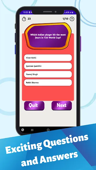 Cricket Quiz Game (Крикет Викторина Т20)  [МОД Unlimited Money] Screenshot 4