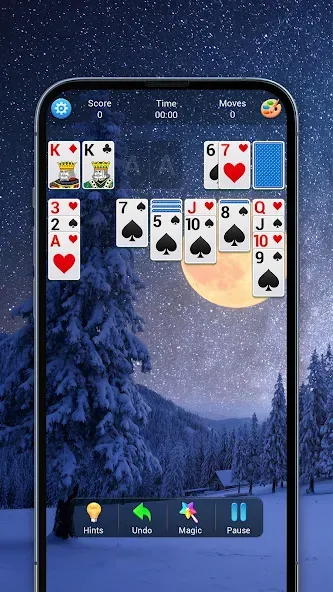 Solitaire, Klondike Card Games  [МОД Все открыто] Screenshot 3