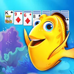 Взлом Solitaire: Fish Master (Солитер)  [МОД Menu] - стабильная версия apk на Андроид