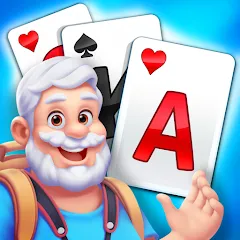Скачать взломанную Solitaire Good Times (Солитер Гуд Таймс)  [МОД Много денег] - полная версия apk на Андроид
