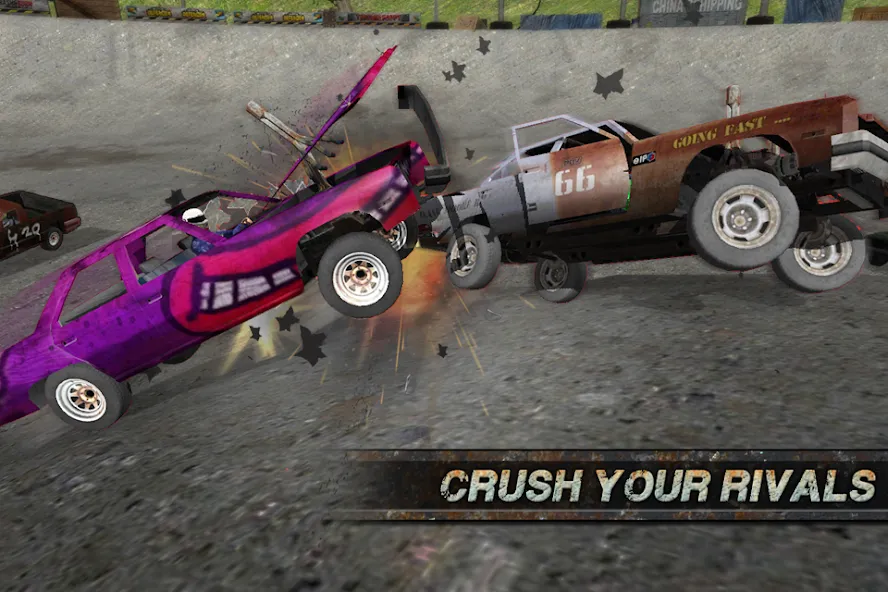 Demolition Derby: Crash Racing (Демолиция Дерби)  [МОД Mega Pack] Screenshot 3