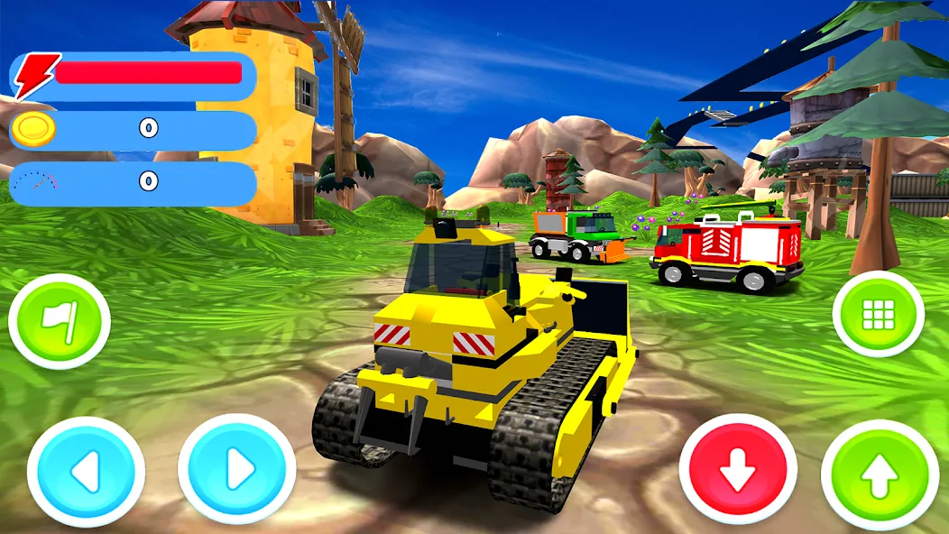 Toy Truck Drive  [МОД Menu] Screenshot 1