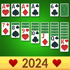 Взлом Solitaire Classic - 2024 (Солитер Классик)  [МОД Mega Pack] - полная версия apk на Андроид