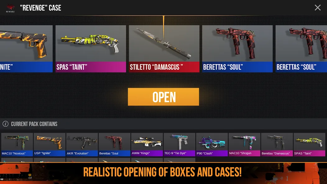 Case Opener: Skins Simulator  [МОД Меню] Screenshot 5