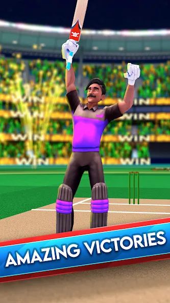 Stick Cricket Clash (тик Крикет Клаш)  [МОД Unlimited Money] Screenshot 4