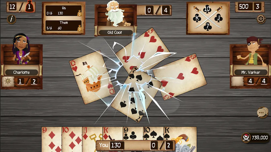 Spades Cutthroat Pirates (Спейдс Каттхроат Пирейтс)  [МОД Mega Pack] Screenshot 1