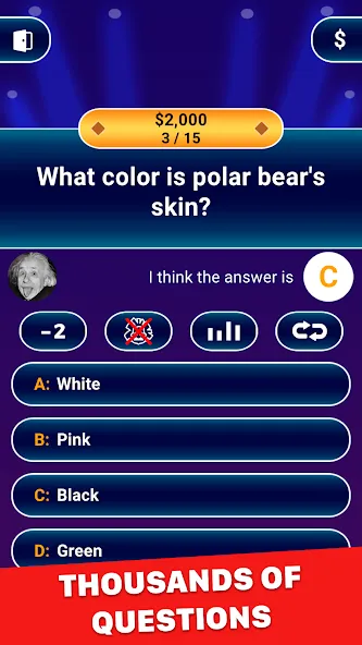 Millionaire 2024: Trivia Game  [МОД Много денег] Screenshot 2