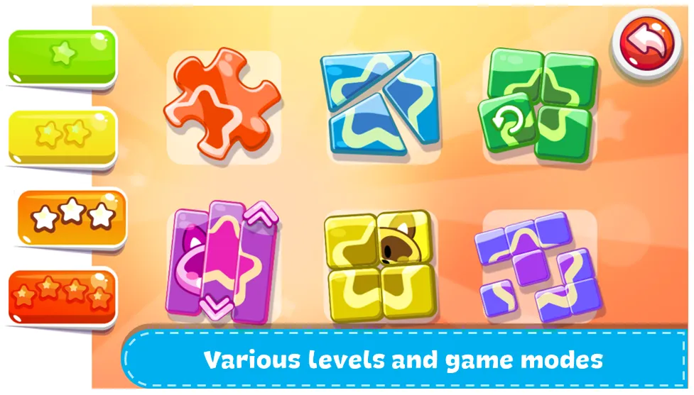 Kids Games - Puzzle World  [МОД Меню] Screenshot 2