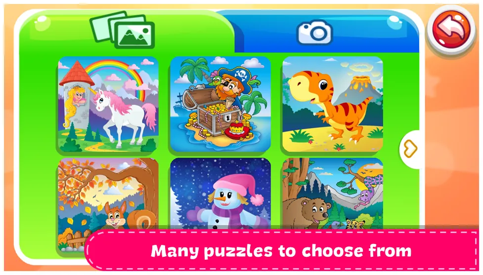 Kids Games - Puzzle World  [МОД Меню] Screenshot 3