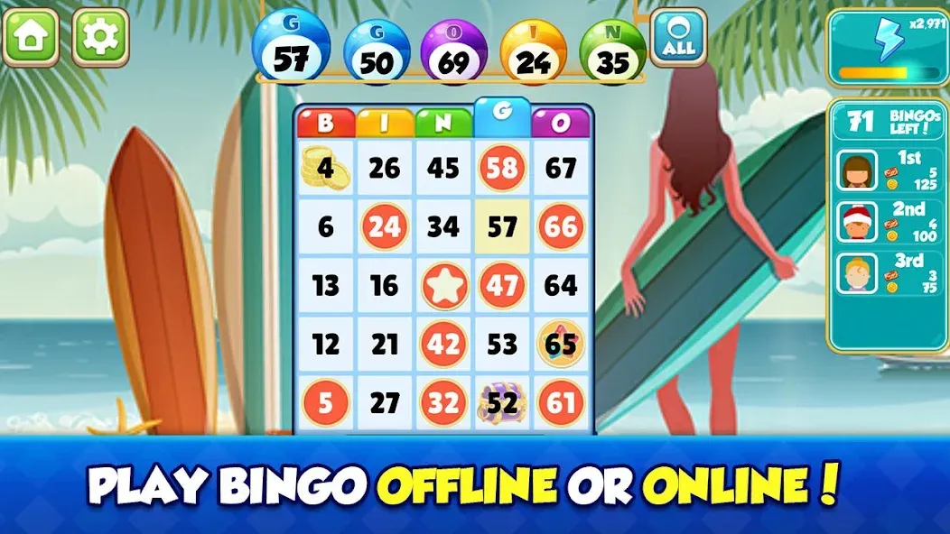 Bingo bay : Family bingo (Бинго бэй)  [МОД Menu] Screenshot 3