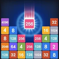 Скачать взлом Drop Merge : Number Puzzle (Дроп Мердж)  [МОД Unlocked] - стабильная версия apk на Андроид