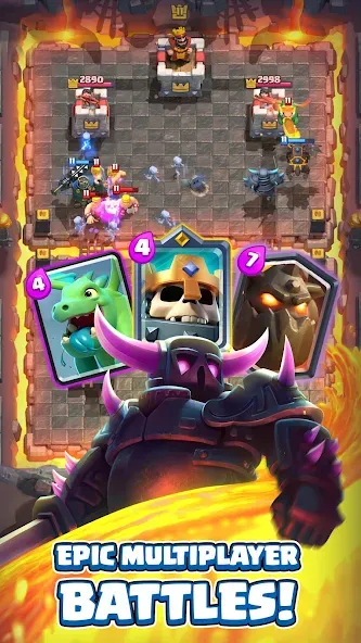 Clash Royale (Клаш Рояль)  [МОД Бесконечные деньги] Screenshot 1