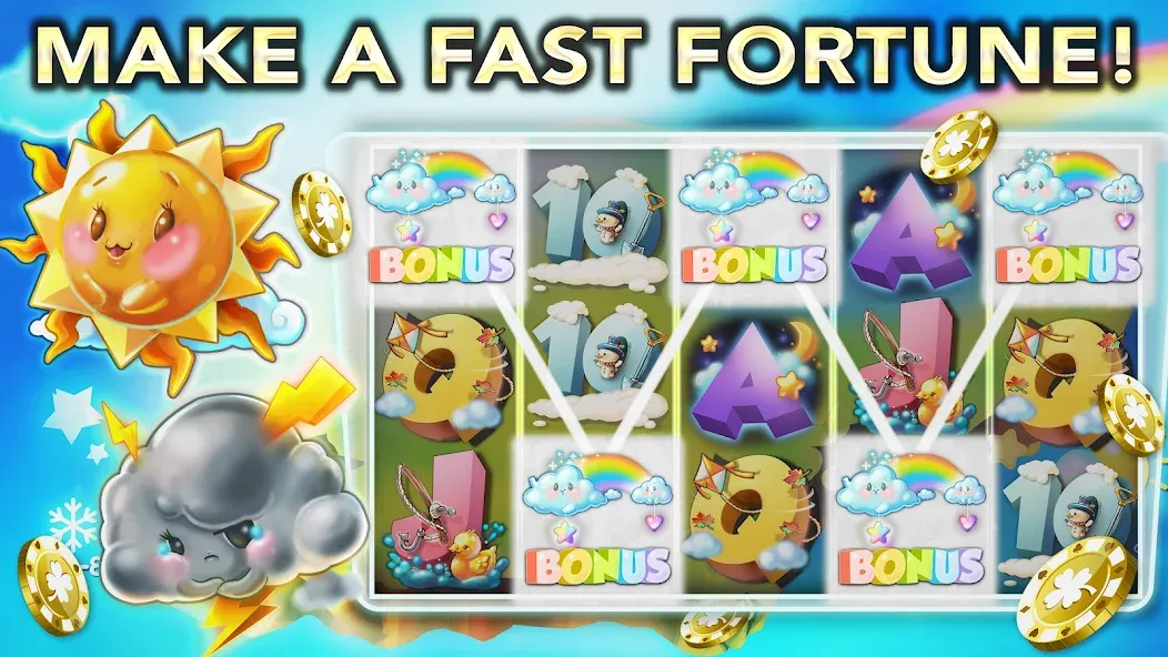 Fast Fortune Slots Games Spin  [МОД Много монет] Screenshot 5