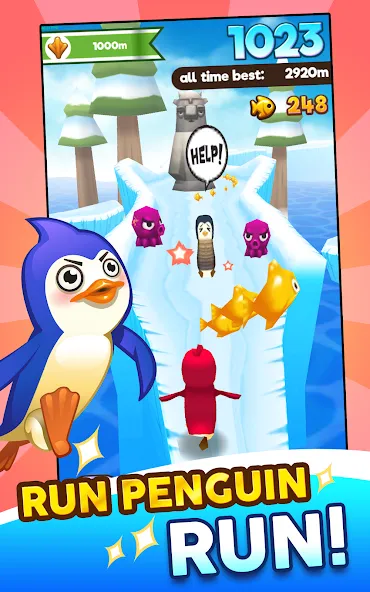 Super Penguins (упер Пингвины)  [МОД Меню] Screenshot 2