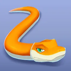 Взломанная Snake Rivals - Fun Snake Game (Снейк Ривалс)  [МОД Много монет] - стабильная версия apk на Андроид