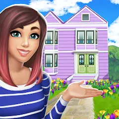 Взлом Home Street - Dream House Sim  [МОД Много денег] - полная версия apk на Андроид