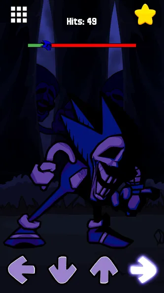Horror Sonik.EXE v2 FNF Mod  [МОД Бесконечные монеты] Screenshot 5