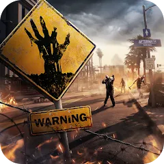 Скачать взломанную Aftermath Survival: Zombie War (Афтермат Сурвайвл)  [МОД Mega Pack] - стабильная версия apk на Андроид