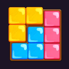 Взломанная Block King - Brain Puzzle Game (Блок Кинг)  [МОД Mega Pack] - стабильная версия apk на Андроид