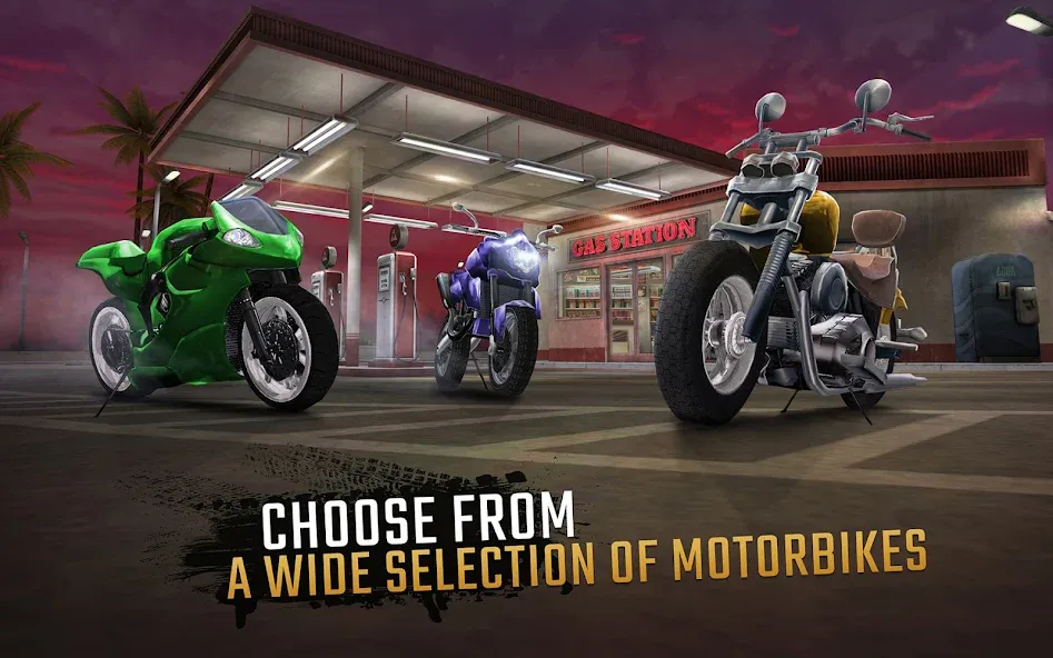 Moto Rider GO: Highway Traffic (Мото Райдер ГО)  [МОД Бесконечные монеты] Screenshot 2