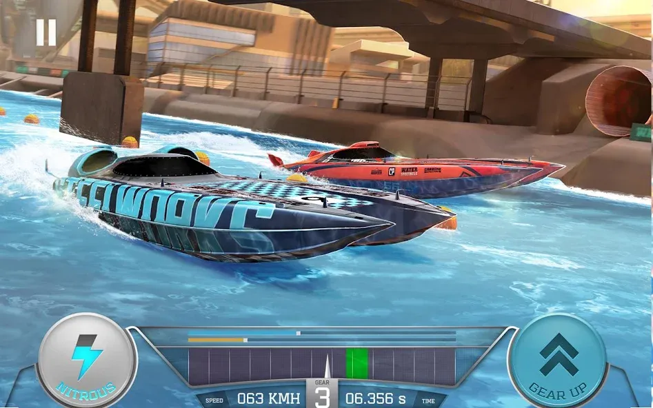 TopBoat: Racing Boat Simulator (Топ Боат)  [МОД Бесконечные монеты] Screenshot 4