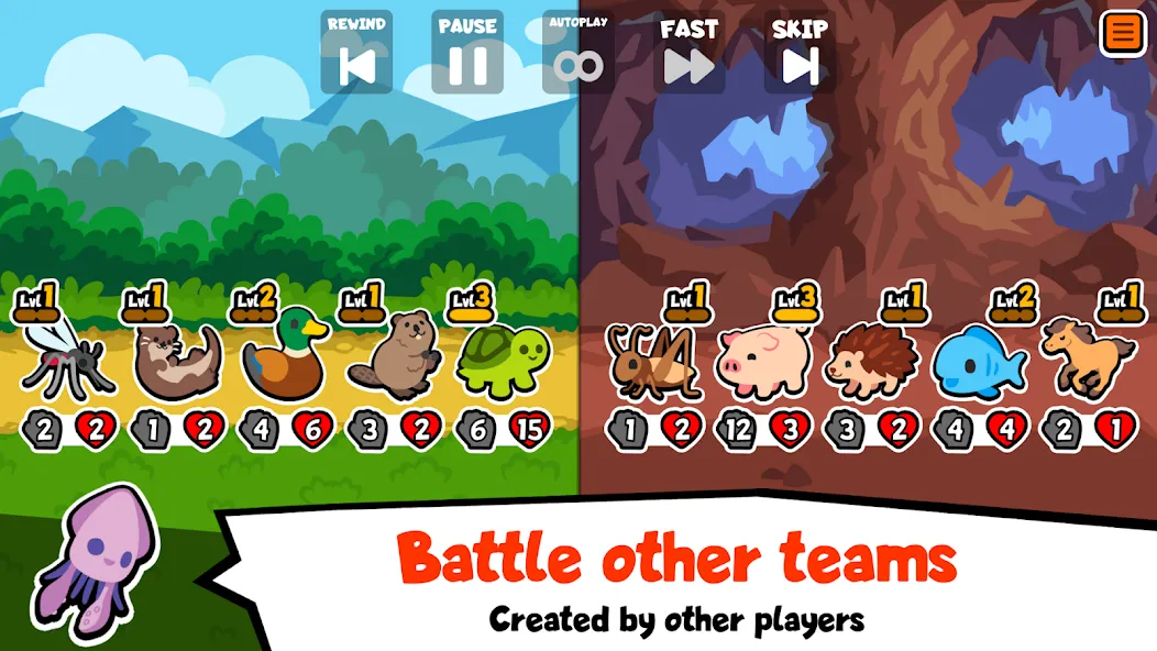 Super Auto Pets (упер Ауто Петс)  [МОД Все открыто] Screenshot 2