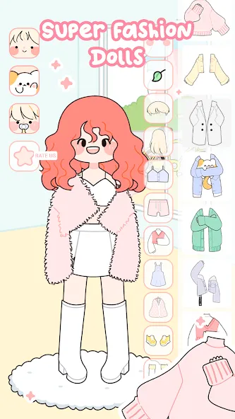 Lovely Doll : Dress Up Game (Лавли Долл)  [МОД Много денег] Screenshot 1