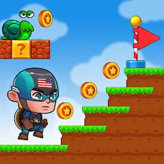 Скачать взлом Super Bill World-Fun Adventure (Супер Билл Мир)  [МОД Mega Pack] - последняя версия apk на Андроид