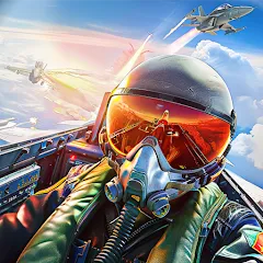 Скачать взлом Jet Fighter: Sky Combat 3D (Джет Файтер)  [МОД Все открыто] - последняя версия apk на Андроид