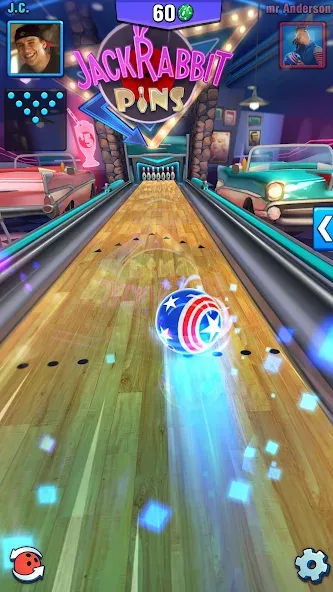 Bowling Crew — 3D bowling game  [МОД Все открыто] Screenshot 4