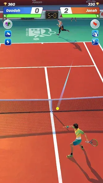 Tennis Clash: Multiplayer Game (Теннис Клаш)  [МОД Unlocked] Screenshot 2